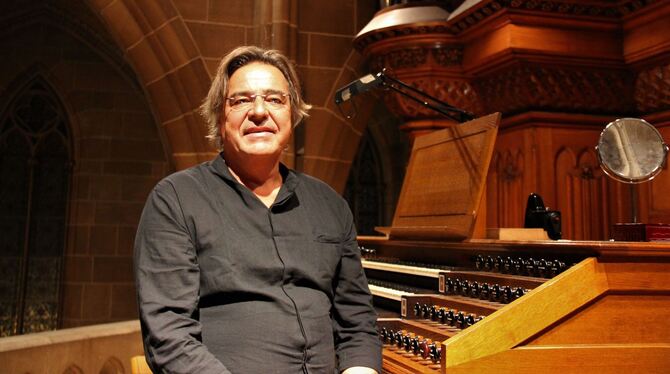 Organist Jürgen Wolf FOTO: VARADY
