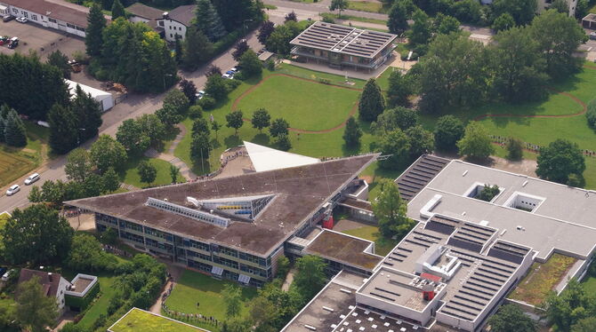 Das Mössinger Quenstedt-Gymnasium.