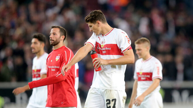 Die bisherige Bilanz der Mannschaft entspricht nicht den Erwartungen des VfB Stuttgart.  FOTO: EIBNER
