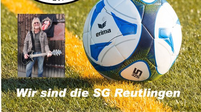 Das CD-Cover der neuen Vereinshymne der SG Reutlingen. FOTO: PRIVAT