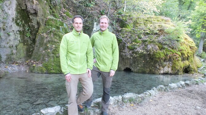 Die Geschäftsstelle Biosphärengebiet Schwäbische Alb wird durch die zwei neuen Ranger Steffen Schretzmann und Daniel Schlemonat