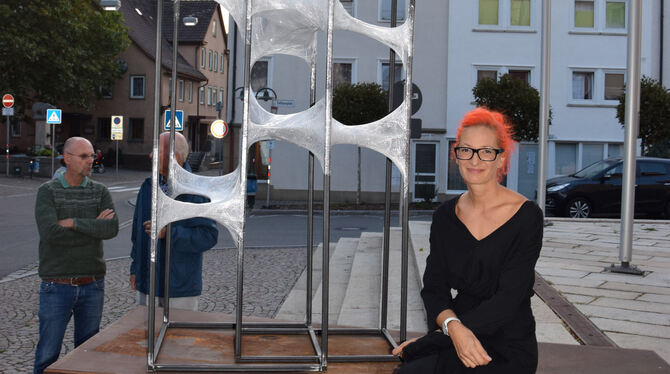 Jenny Winter-Stojanovic hat an den Kunsthochschulen Metzingen und Schwäbisch Hall studiert. FOTO: HAILFINGER