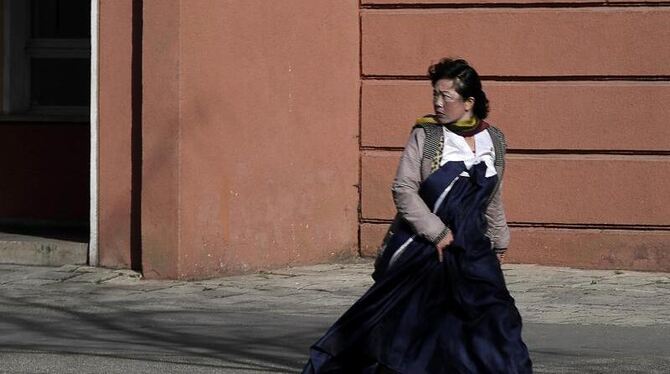 Frau in Nordkorea