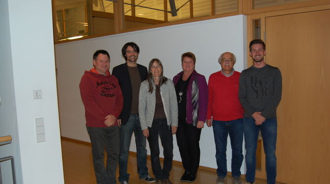Das Klimaschutz-Team von Wannweil mit Abrahim Dold von der Klimaschutzagentur Reutlingen (Zweiter von links). FOTO: GEMEINDE