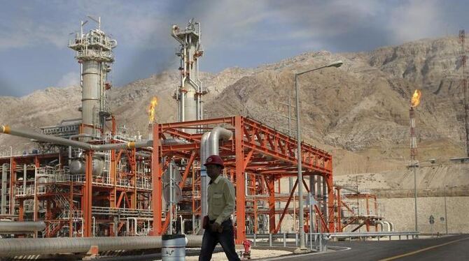 Gasfeld im Iran