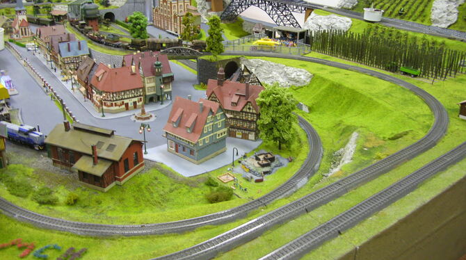 Am Wochenende in Hülben: Tag der offenen Tür des Modellbahnclubs. FOTO: PRIVAT