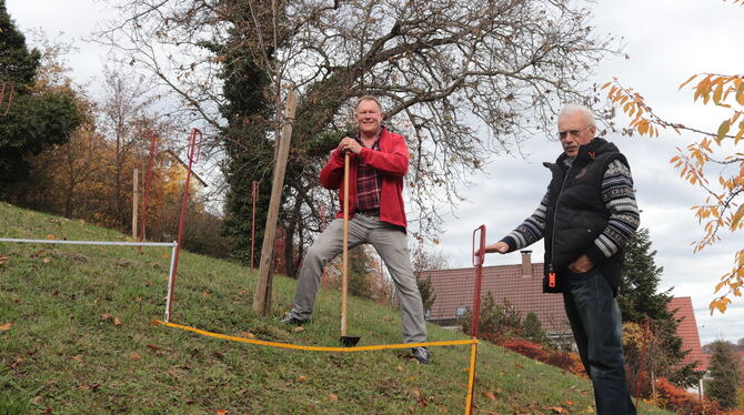 Jürgen Hirning und Manfred Klimisch. FOTO: PR