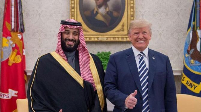 Trump und bin Salman