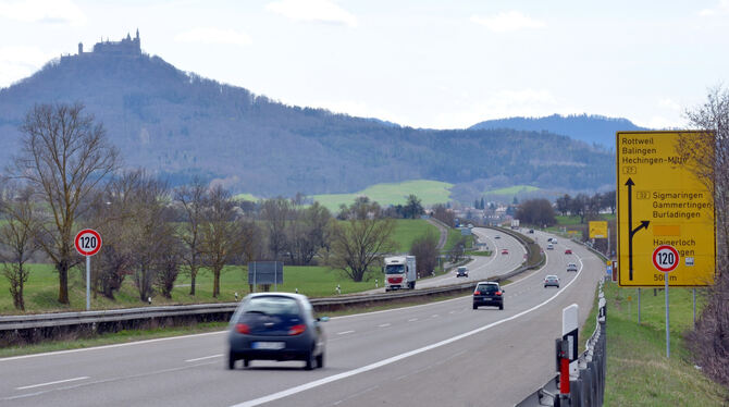 Das Tempolimit auf der B 27 zwischen Mössingen und Balingen wird teilweise aufgehoben.