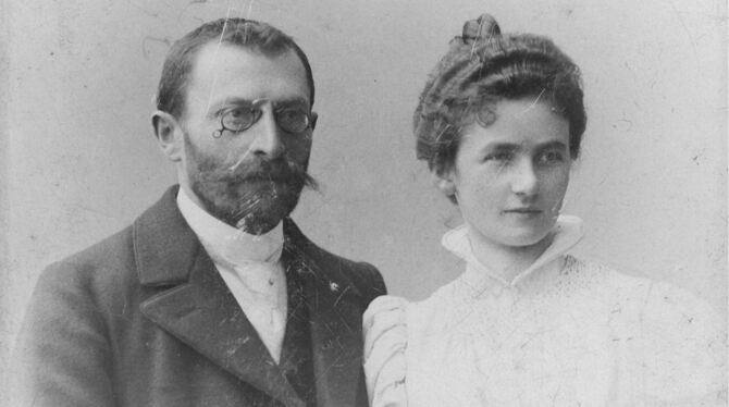 Der jüdische Arzt Julius Levi und seine Frau Sara, geborene Steiner. FOTO: PRIVAT