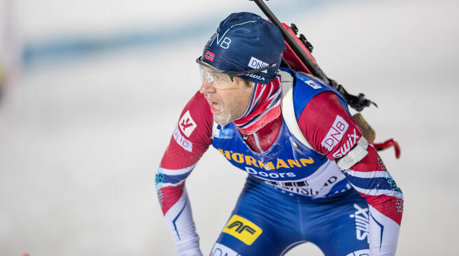 Vom Spitzensportler zum Privatmann: Ole-Einar Björndalen. FOTO: DPA