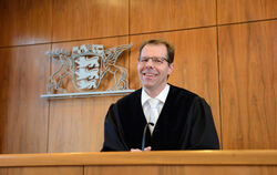 Richter Sierk Hamann hat Spaß bei der Arbeit. Er kann sich keinen anderen Beruf mehr vorstellen. FOTO: PIETH