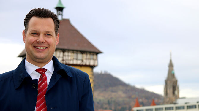 Jetzt kandidiert auch Carl-Gustav Kalbfell für den Reutlinger OB-Posten FOTO: PR