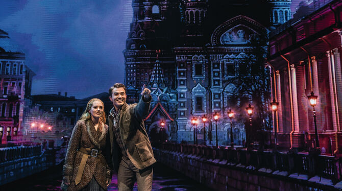 Szene aus dem Musical Anastasia, das im Stuttgarter Stage-Palladium-Theater aufgeführt wird.  FOTO: JOHAN PERSSON