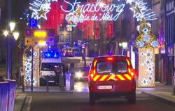 Straßburger Weihnachtsmarkt abgesperrt