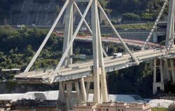Unglücksbrücke in Genua