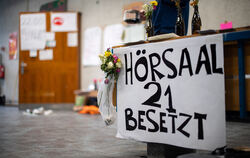 Die Hörsaal-Besetzer in Tübingen sind großteils Studenten und kritisieren mit der Aktion das Projekt »Cyber Valley«, das die Reg