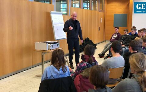 ZmS mit Schauspieler Alexej Boris