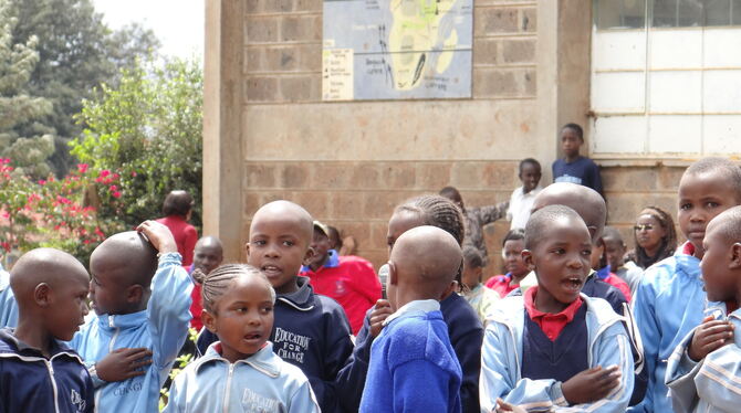 Im Badilisha Maisha Centre im kenianischen Eldoret erhalten Kinder aus armen Familien eine Schulbildung. Der Verein "Eldoret Kid