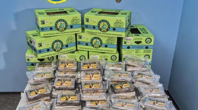 100 Kilogramm Kokain