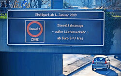 Das Neckartor gilt als schmutzigste Kreuzung bundesweit.  FOTO: GEA