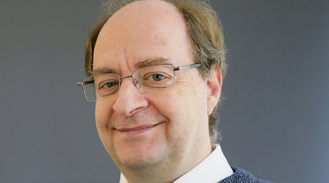 Der neu berufene Professor Reinhard Kahle soll ein Zentrum für internationale Gastwissenschaftler aufbauen.  FOTO: ALBRECHT/ UNI