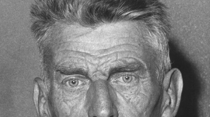 Der Nobelpreisträger Samuel Beckett auf einer undatierten Aufnahme. Nun kam der letzte Band mit seinen Briefen heraus. FOTO: DPA