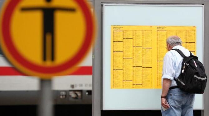 Pünktlichkeit der Deutschen Bahn