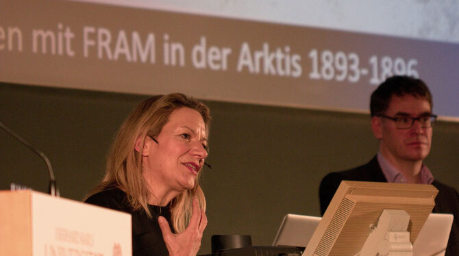 Der norwegische Polarforscher Fridtjof Nansen ist das große Vorbild von Antje Boetius. Mit seinem Schiff »Fram« war der Norweger