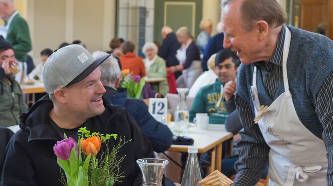 Vier Wochen lang kommen in der evangelischen  Martinskirche  Menschen aus ganz unterschiedlichen Milieus und Lebensbereichen zus