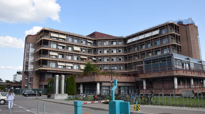 Ein Mega-Projekt: die Sanierung der Crona-Klinik bei laufendem Betrieb.  FOTO: KREIBICH