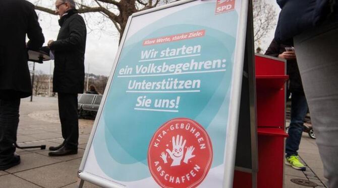 Werbung für Volksbegehren Werbung für Volksbegehren