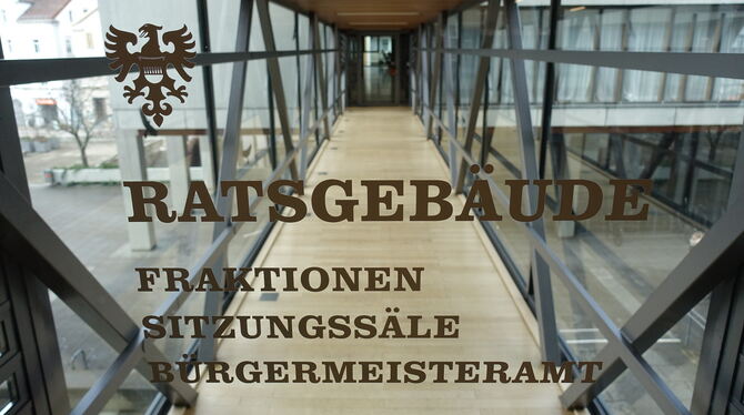 Brücke im Rathaus Reutlingen. Brücke im Rathaus Reutlingen.