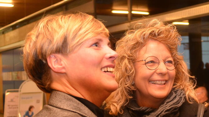 Cindy Holmberg und Beate Müller-Gemmeke