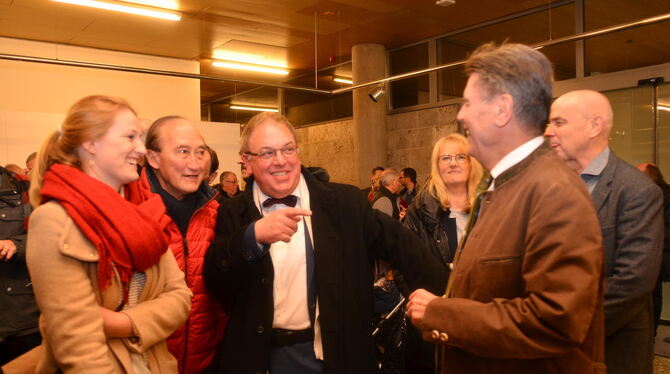 Thomas Keck mit schicker Fliege.