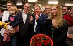 Nur 41 Stimmen oder ein »Mugga-seggele« trennten die Spitzenreiter Christian Schneider (CDU, 29,5 Prozent, Mitte links) und Thom