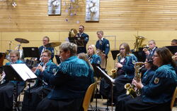 Der Musikverein Bötttingen kam gut an beim Publikum in Münsingen. FOTO: FEUCHTER