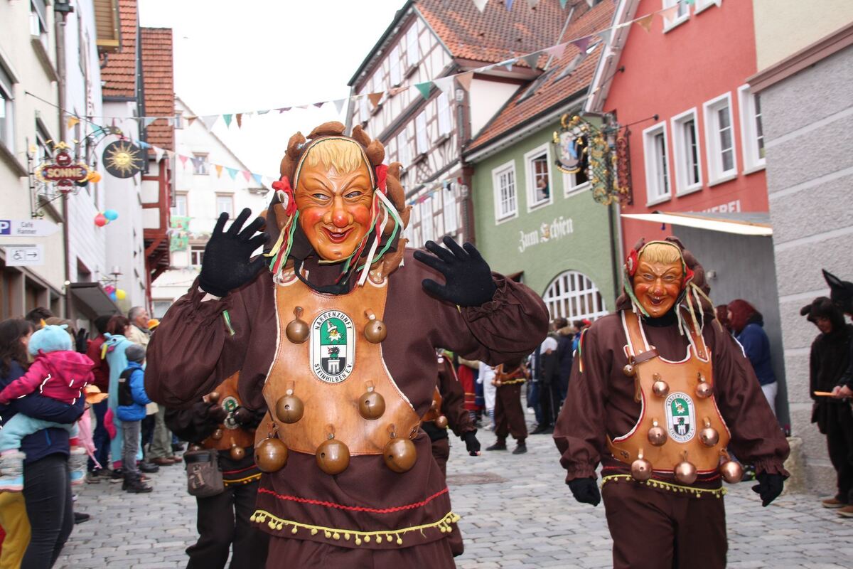 Narrenumzug in Trochtelfingen.