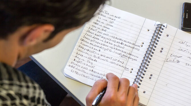 Die deutsche Sprache besser zu beherrschen, kann eines der Ziele einer Integrationsvereinbarung sein.   FOTO: DPA