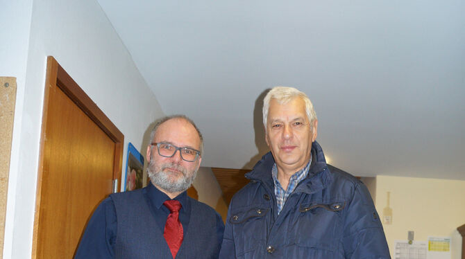 Die Heimfürsprecher Martin Hundt (links) und Josef Sauter haben klare Vorstellungen über die Zukunft von St. Elisabeth.