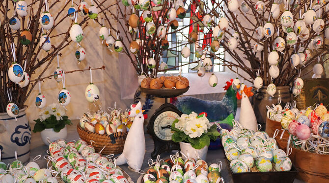 Ein liebevoll präsentiertes Angebot.