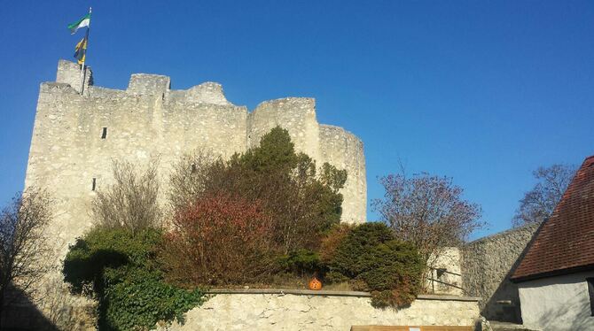 Burgschenke und Wanderheim von Burg Derneck öffnen am Wochenende 23. und 24. März für die neue Saison. FOTO: BLOCHING