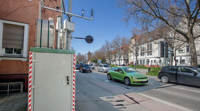 Können Filter die Luft direkt an der Messstation verbessern? Foto: Trinkhaus