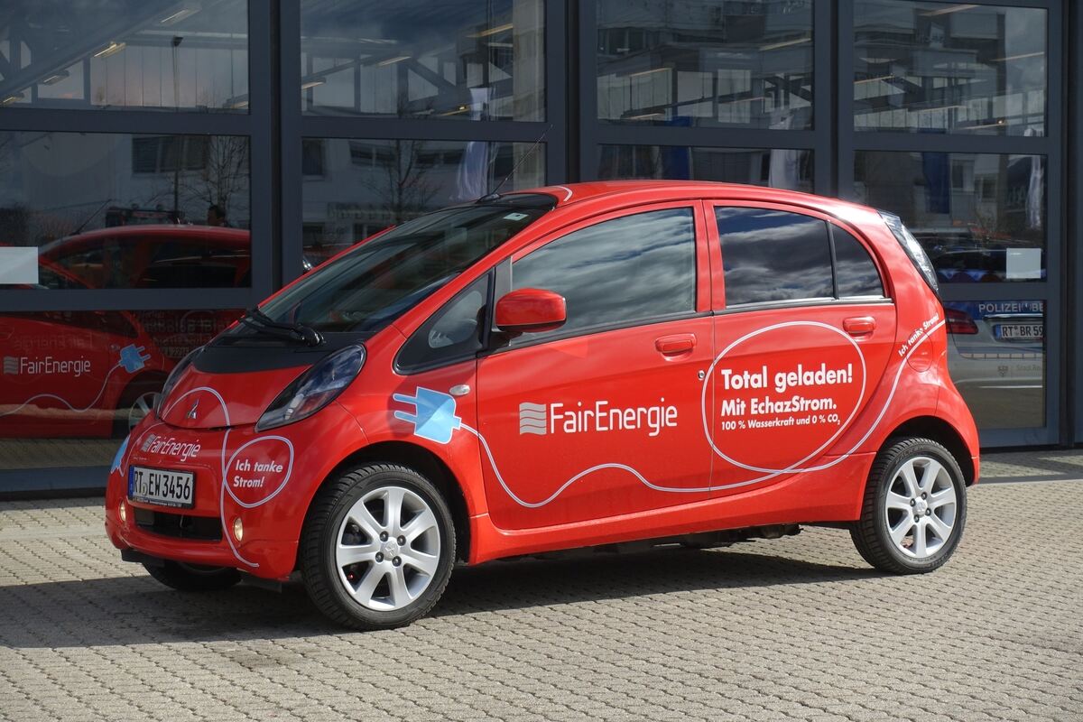 Das Mitsubishi Electric Vehicle.