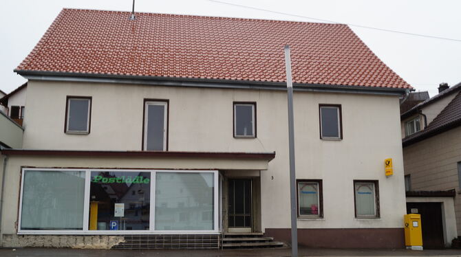 Die Gammertinger Postfiliale stand fast drei Monate leer. FOTO: WURSTER Die Gammertinger Postfiliale stand fast drei Monate leer. FOTO: WURSTER