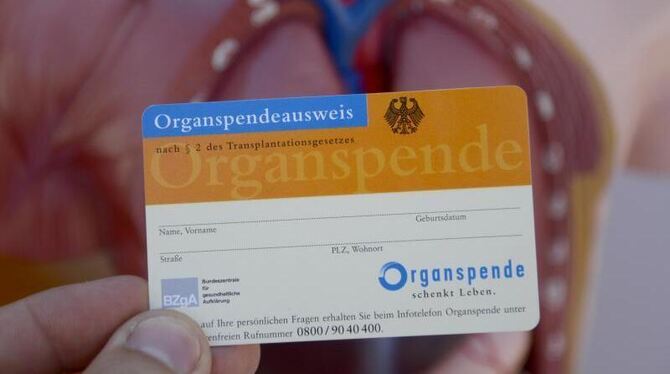 Organspendeausweis