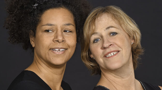 Daheim in Klassik und Jazz: Jane Walters (links) und Birgit Gentner.  FOTO: PR