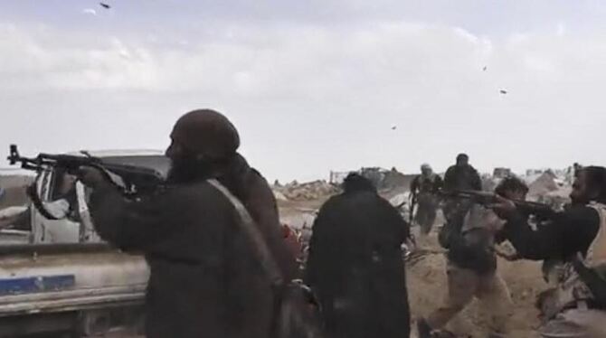 IS-Kämpfer bei Baghus