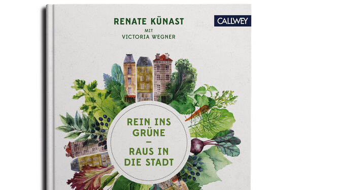 Renate Künast, Victoria Wegner:  Rein ins Grüne  – raus in die Stadt.  176 Seiten, 29,95 Euro, Verlag Callwey, München.