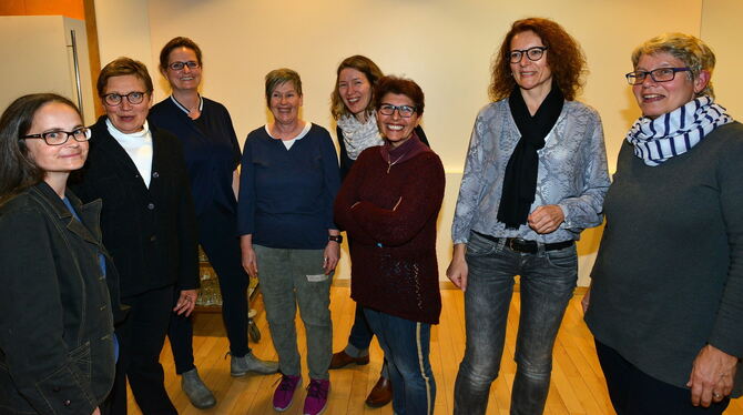 Treten erstmals als Kandidatinnen für die Gemeinderatswahl in Reutlingen an (von links): Susanne Häcker, Gisela Steinhilber, Ver